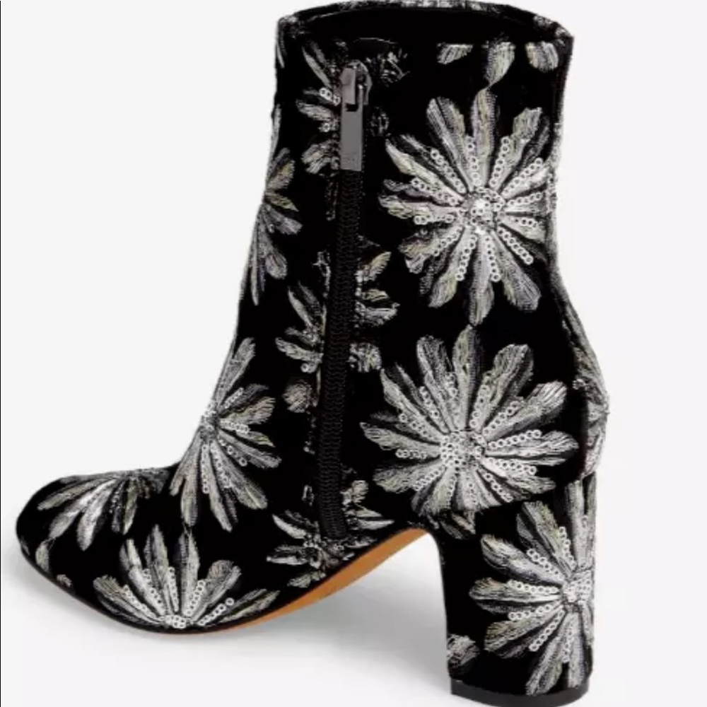 Marc Fisher Velvet Sequin Boot - Picture 4 of 7